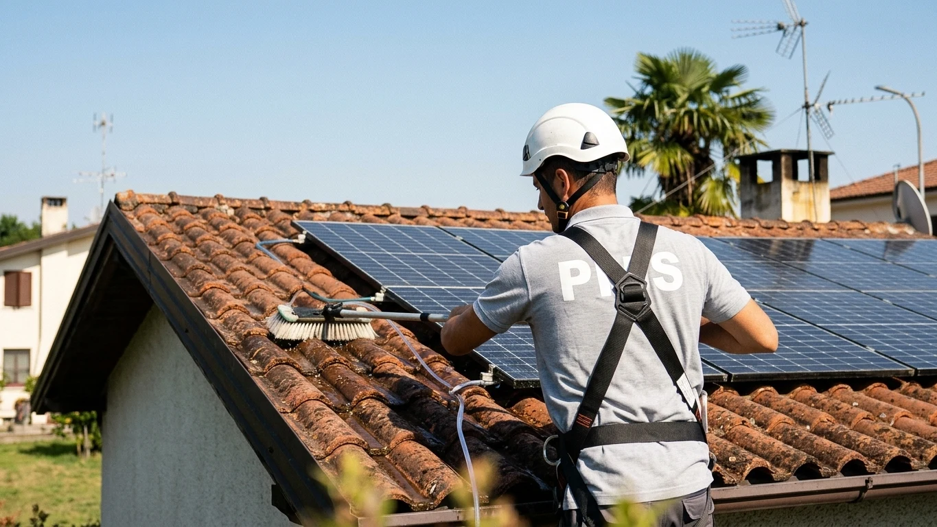 Immeuble de copropriété équipé de panneaux solaires en autoconsommation collective à Toulon